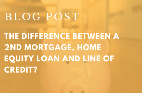 home equity loan and line of credit