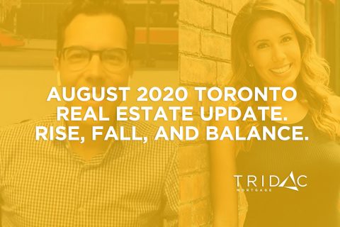 August 2020 GTA real estate