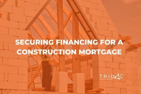 financing for a construction mortgage