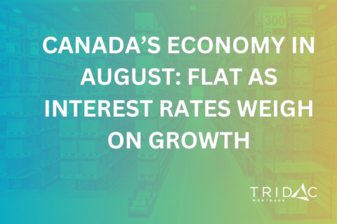 Canada’s Economy in August: Flat as Interest Rates Weigh on Growt